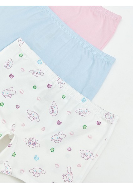 Yeni Sezon Baskılı Kız Çocuk Boxer 3'lü modelleri