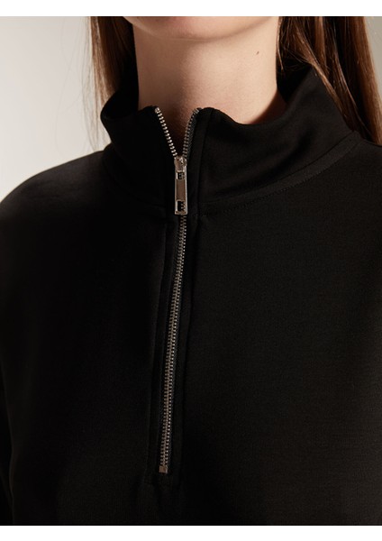 Yeni Sezon Dik Yaka Kadın Sweatshirt fırsatları