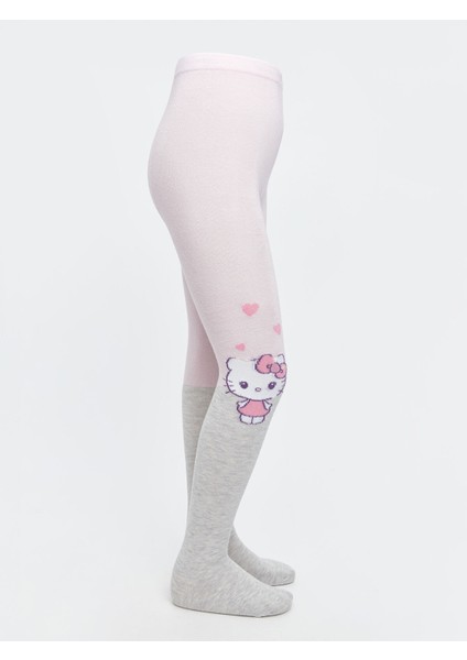 Yeni Sezon Hello Kitty Desenli Kız Çocuk Külotlu Çorap