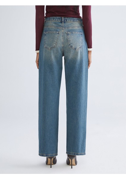 Yeni Sezon Baggy Fit Kadın Jean Pantolon fırsatları