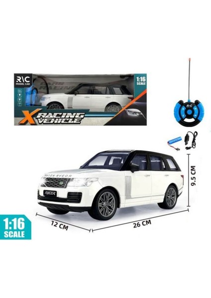 Berattoys 26CM Uzaktan Kumandalı Jip Şarjlı Işıklı Uzaktan Kumandalı Araba Şarzlı Işıklı Araba