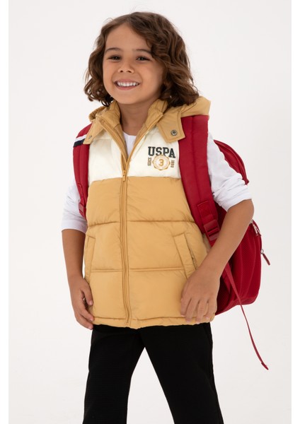 Erkek Çocuk Camel Yelek (Dokuma) 50312089-VR015