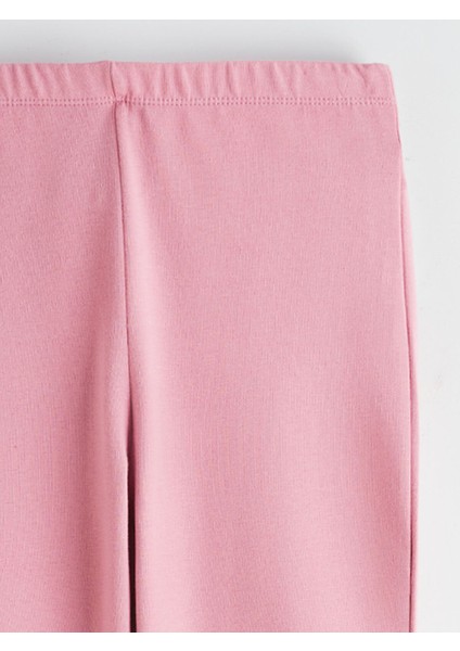 Yeni Sezon Beli Lastikli Ispanyol Paça Kız Çocuk Tayt modelleri