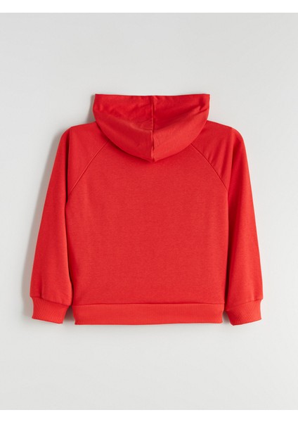 Yeni Sezon Kapüşonlu Baskılı Kız Çocuk Sweatshirt indirimleri