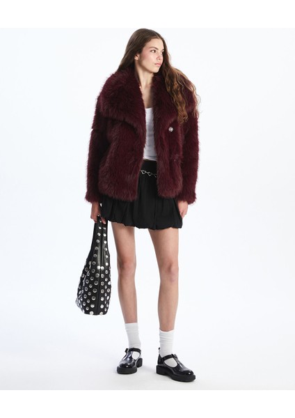 Yeni Sezon Ceket Yaka Kadın Kürk Mont fiyatları