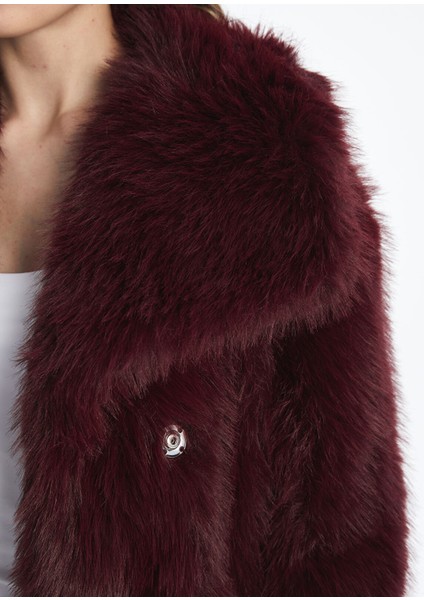 Yeni Sezon Ceket Yaka Kadın Kürk Mont modelleri