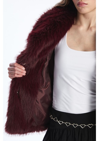 Yeni Sezon Ceket Yaka Kadın Kürk Mont fırsatları