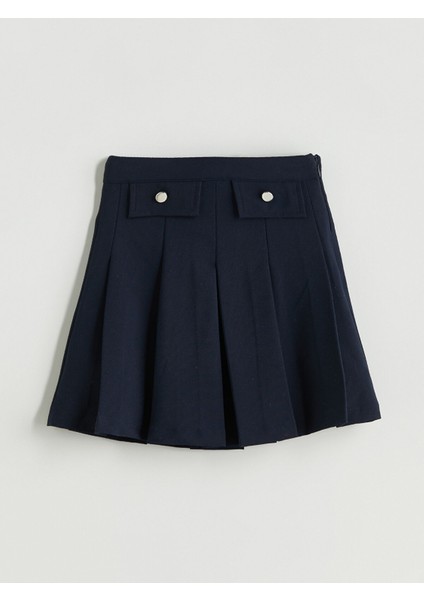 Yeni Sezon Basic Gabardin Kız Çocuk Etek