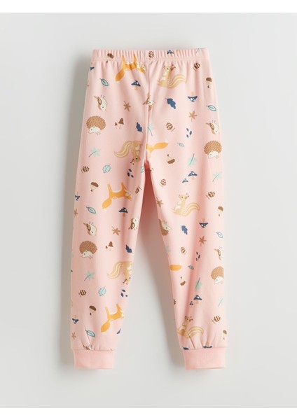 Yeni Sezon Bisiklet Yaka Kız Çocuk Pijama Takımı indirimleri