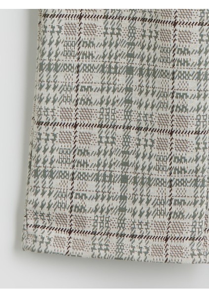 Yeni Sezon Beli Lastikli Ekose Kız Çocuk Pantolon fiyatları