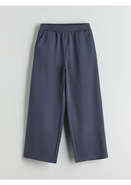 Yeni Sezon Beli Lastikli Kız Çocuk Eşofman Alt