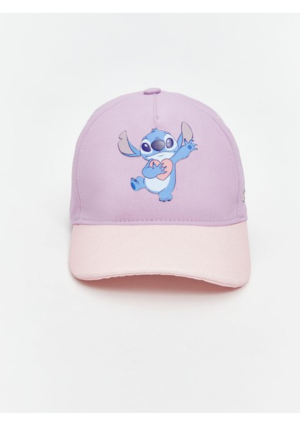 Yeni Sezon Lilo ve Stitch Baskılı Kız Çocuk Kep Şapka