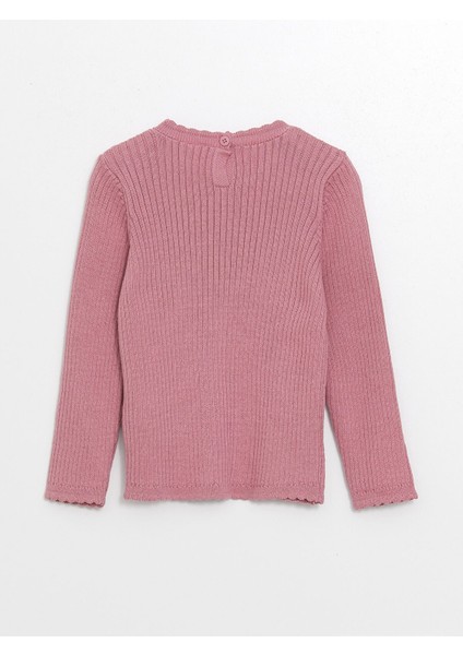 Yeni Sezon Bisiklet Yaka Desenli Kız Çocuk Kazak fiyatları