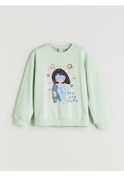 Yeni Sezon Bisiklet Yaka Kız Çocuk Pijama Takımı fiyatları