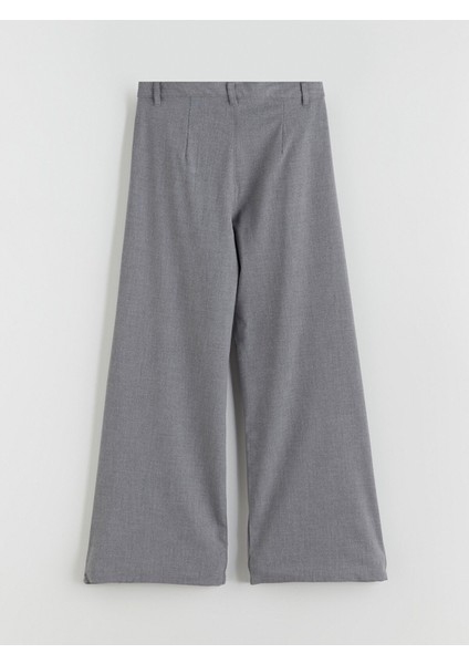 Yeni Sezon Wideleg Pileli Kız Çocuk Pantolon fırsatları