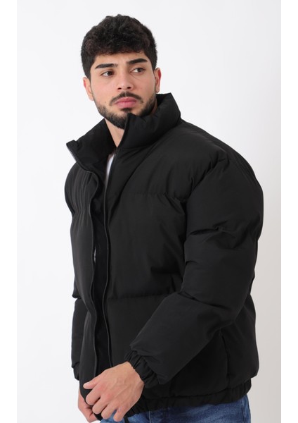 Dik Yaka Oversize Bomber Şişme Kışlık Mont Pldp 3018_50465 fiyatları