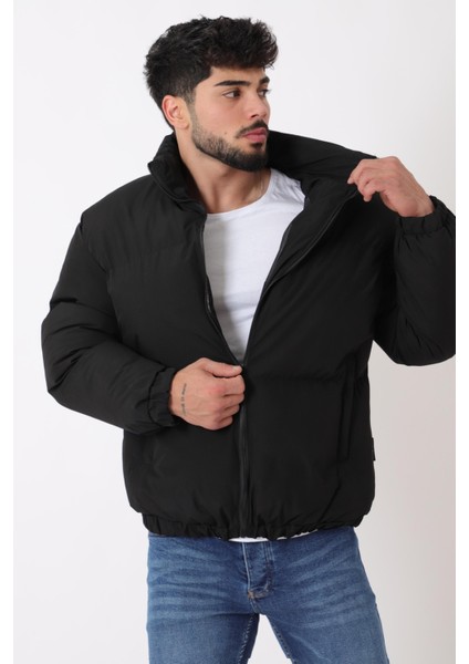 Dik Yaka Oversize Bomber Şişme Kışlık Mont Pldp 3018_50465 modelleri