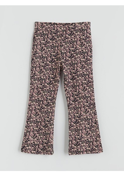 Yeni Sezon Beli Lastikli Ispanyol Paça Kız Çocuk Tayt fiyatları