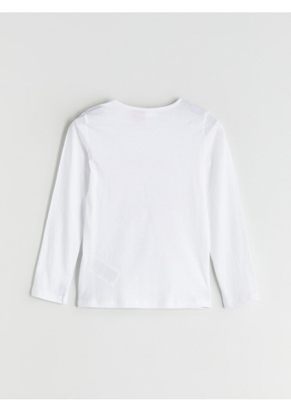 Yeni Sezon Bisiklet Yaka Mickey Mouse Baskılı Kız Çocuk Pijama Takımı fırsatları