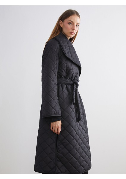 Yeni Sezon Ceket Yaka Kapitone Kadın Şişme Mont modelleri