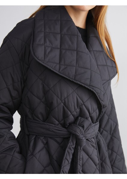 Yeni Sezon Ceket Yaka Kapitone Kadın Şişme Mont indirimleri