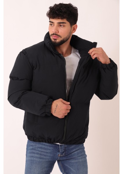 Dik Yaka Oversize Bomber Şişme Kışlık Mont Pldp 3018_50465 fiyatları
