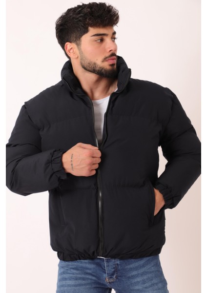 Dik Yaka Oversize Bomber Şişme Kışlık Mont Pldp 3018_50465 modelleri