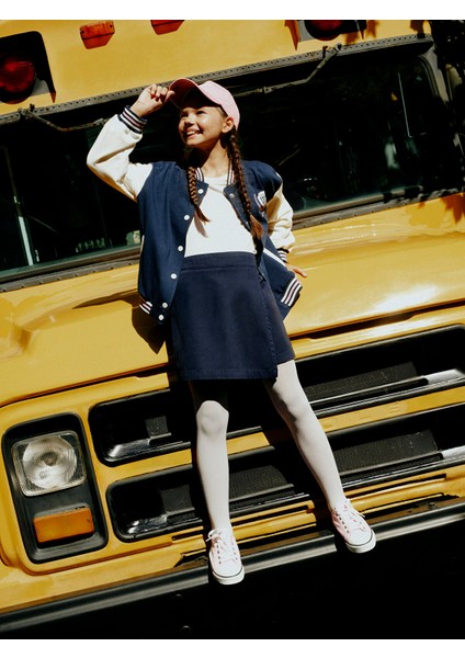 Yeni Sezon Kız Çocuk Okul Şort Etek