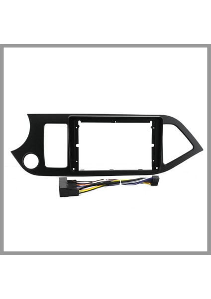 Kıa Pıcanto 2011-2016 9" Siyah Çerçevesi - Soket