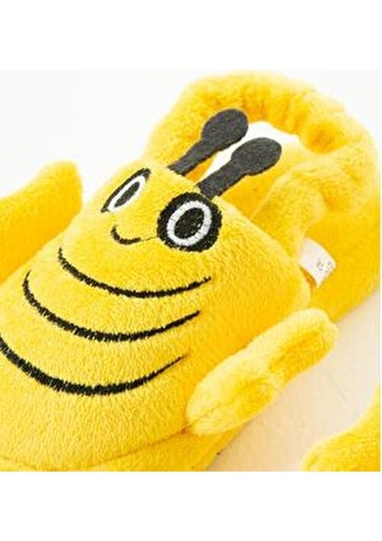 Çocuk Ev Terliği , Peluş Terlik , Çocuk Sandaleti Vız Vız Arı Figürlü modelleri
