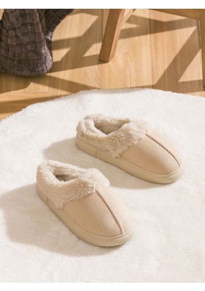 Yeni Sezon Süet Görünümlü Kadın Ev Terliği fiyatları