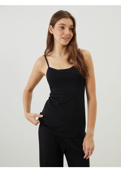 Yeni Sezon Kalp Yaka Askılı Kadın Kuplu Atlet