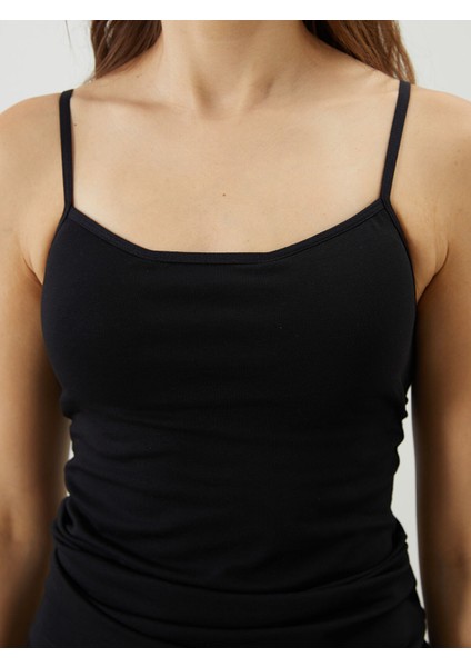 Yeni Sezon Kalp Yaka Askılı Kadın Kuplu Atlet indirimleri