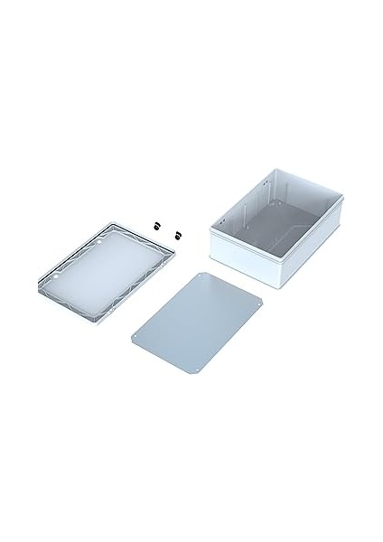 Abs Pano 40 x 60 x 24.2 cm Taban Saclı IP65 Plastik Pano Montaj Plakalı Elektrik Kutusu Pano Darbeye Dayanıklı Dış Ortam Muhafaza Kutusu Abs Pano Poli 046 fırsatları