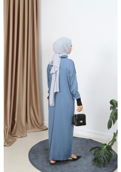 Çift Renk Merserize Elbise indirimleri