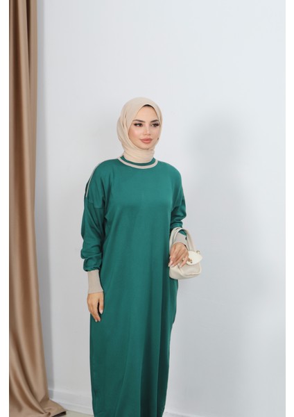 Çift Renk Merserize Elbise fırsatları