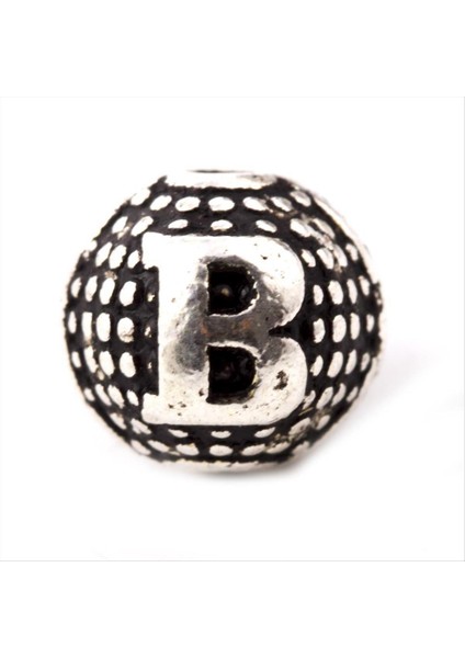 Depomix 8 mm Metal Harf Metal Tesbih Harfi -B