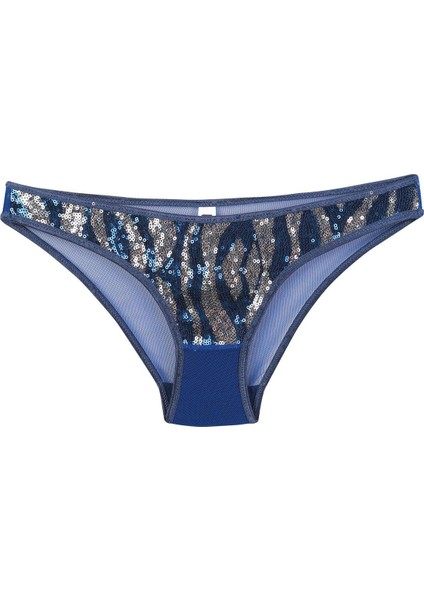 Kadın Lacivert Payet Detaylı 2'li Slip fiyatları