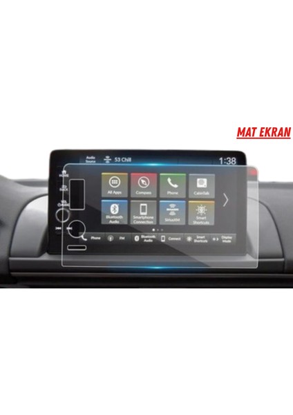 Honda Civic Elegance 2025 Navigasyon ve Multimedya Uyumlu Mat Ekran Koruyucu fiyatları