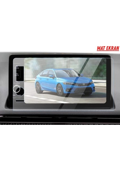Honda Civic Elegance 2025 Navigasyon ve Multimedya Uyumlu Mat Ekran Koruyucu modelleri
