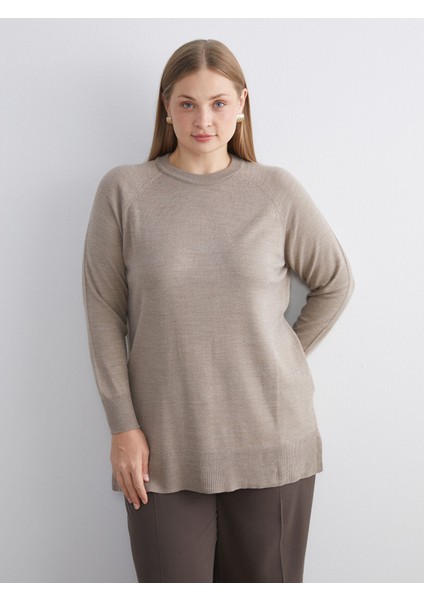 Yeni Sezon Bisiklet Yaka Kadın Triko Kazak fiyatları