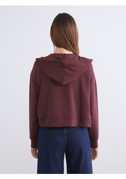 Yeni Sezon Kapüşonlu Kadın Fermuarlı Sweatshirt fırsatları