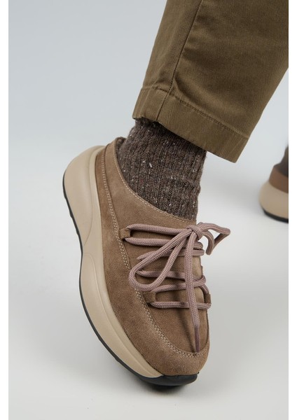 Koralia Kadın Hakiki Deri Sabo Vizon Terlik fırsatları