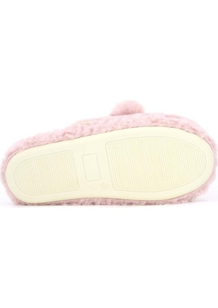 Anne Kız Ev Terliği Rahat Peluş Kuzu Figürlü Kulaklı Tüylü Kışlık Terlik Hayvanlı fırsatları