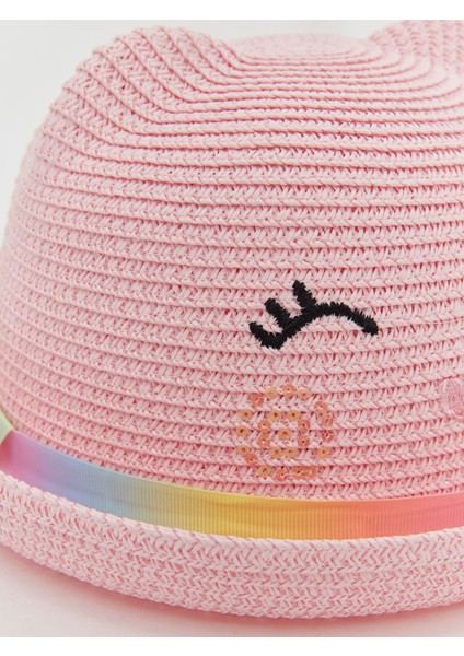 Yeni Sezon Nakışlı Kız Çocuk Fötr Şapka modelleri