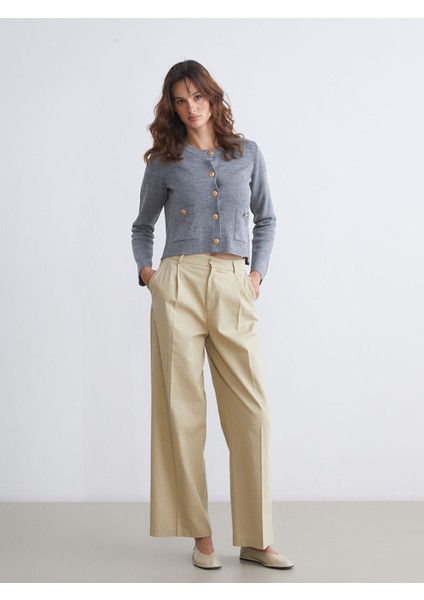 Yeni Sezon Bisiklet Yaka Kadın Triko Hırka fiyatları