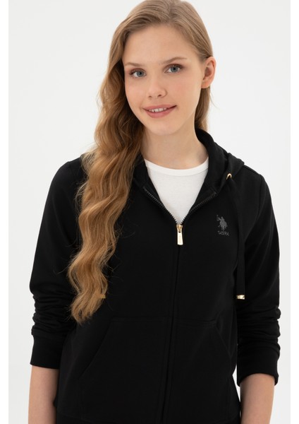 Kadın Siyah Sweatshirt 50313594-VR046 fiyatları