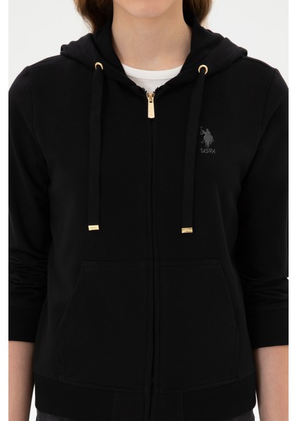 Kadın Siyah Sweatshirt 50313594-VR046