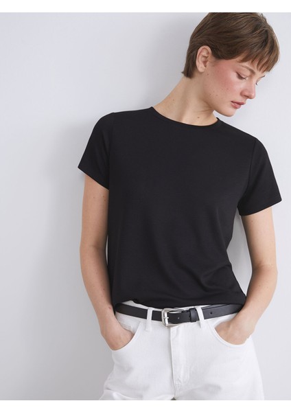 Yeni Sezon Büyük Beden Bisiklet Yaka Kadın Tişört fiyatları