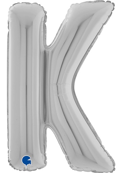 K Harf Supertrend Gümüş Folyo Balon 26" fiyatları